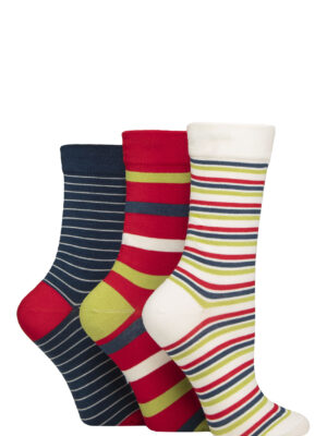 Gentle Natural Bamboo Socks, ladies size 4 to 8 colour Nautical