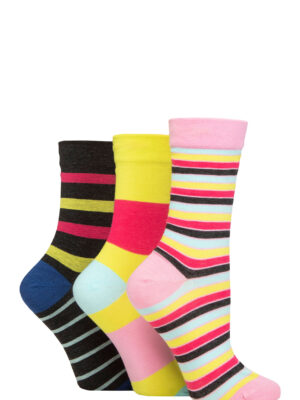 Gentle Natural Bamboo Socks, ladies size 4 to 8 colour Lime Refresher